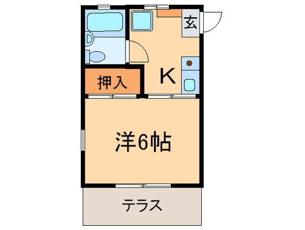 シ－サイド西舞子　Ａの物件間取画像